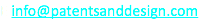 E info@patentsanddesign.com